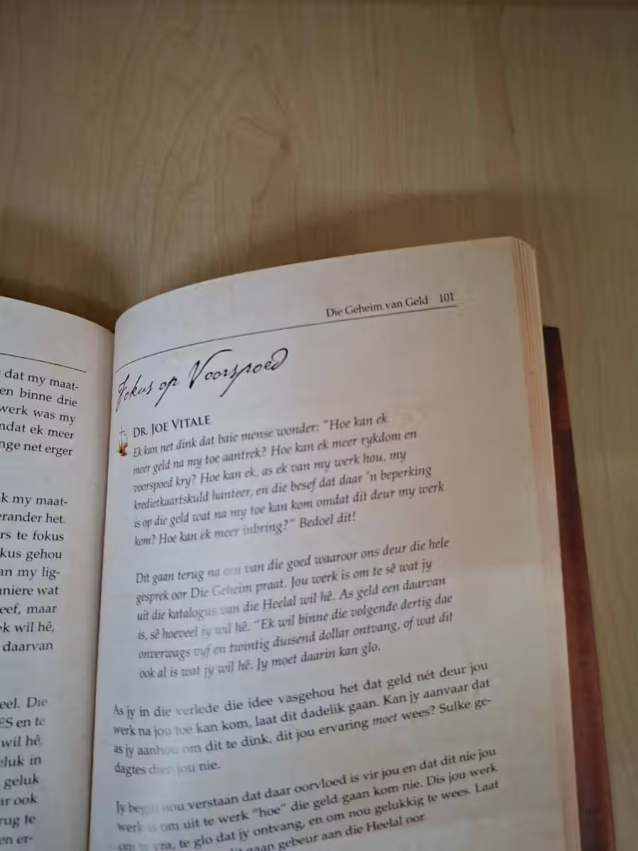 Die Geheim (Afrikaanse uitgawe)  Rhonda Byrne (Second Hand)