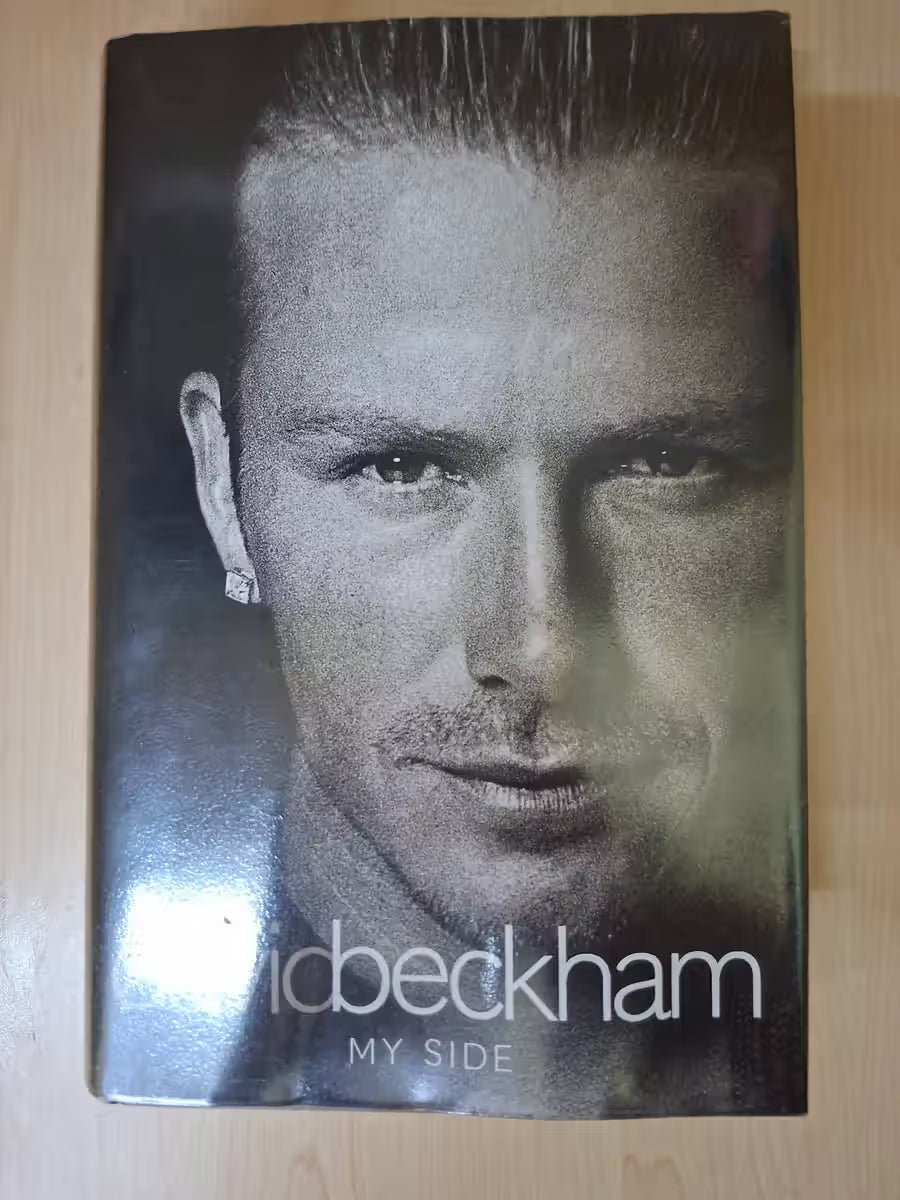 David Beckham My Side Autobiography 2003 HarperCollins Signed Hardback Collectible