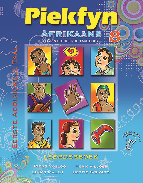 Piekfyn Afrikaans – ’n Geïntegreerde taalteks Eerste Addisionele Taal Leerderboek Gr. 8 ISBN/SKU: 9781770029323