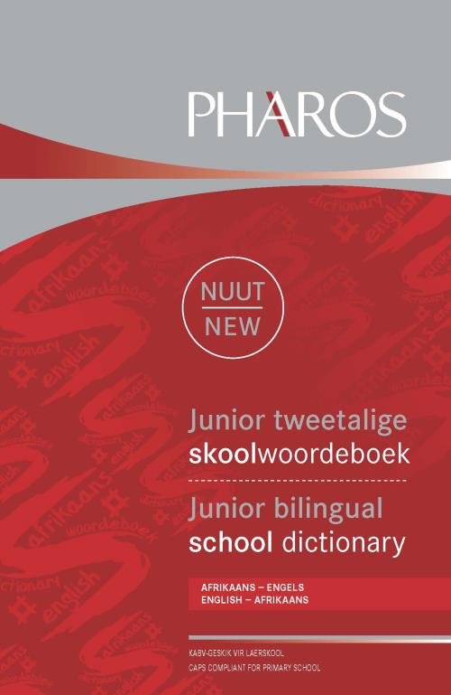 Junior Tweetalige Skoolwoordeboek/ Junior Bilingual School Dictionary ISBN/SKU: 9781868902064