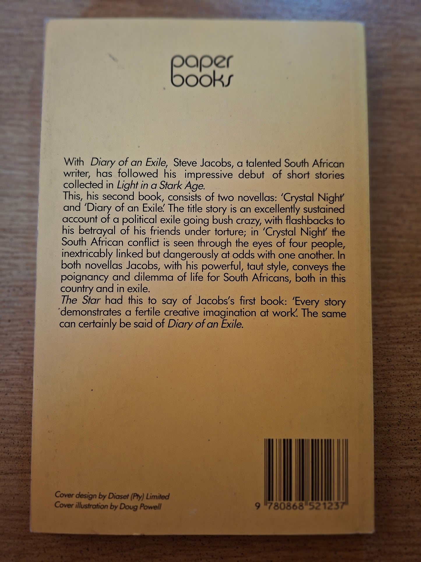 Diary of an Exile – Steve Jacobs