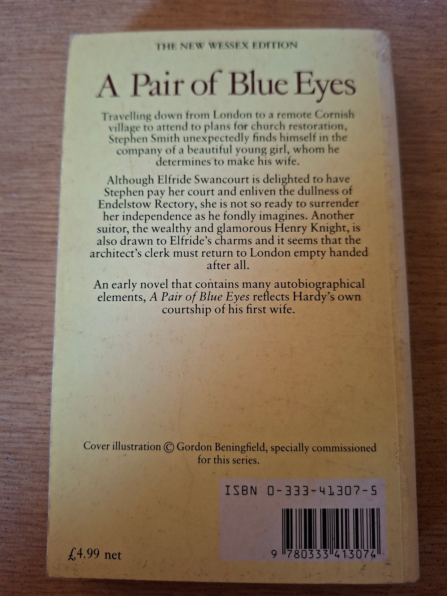 A Pair of Blue Eyes – Thomas Hardy (Second Hand)