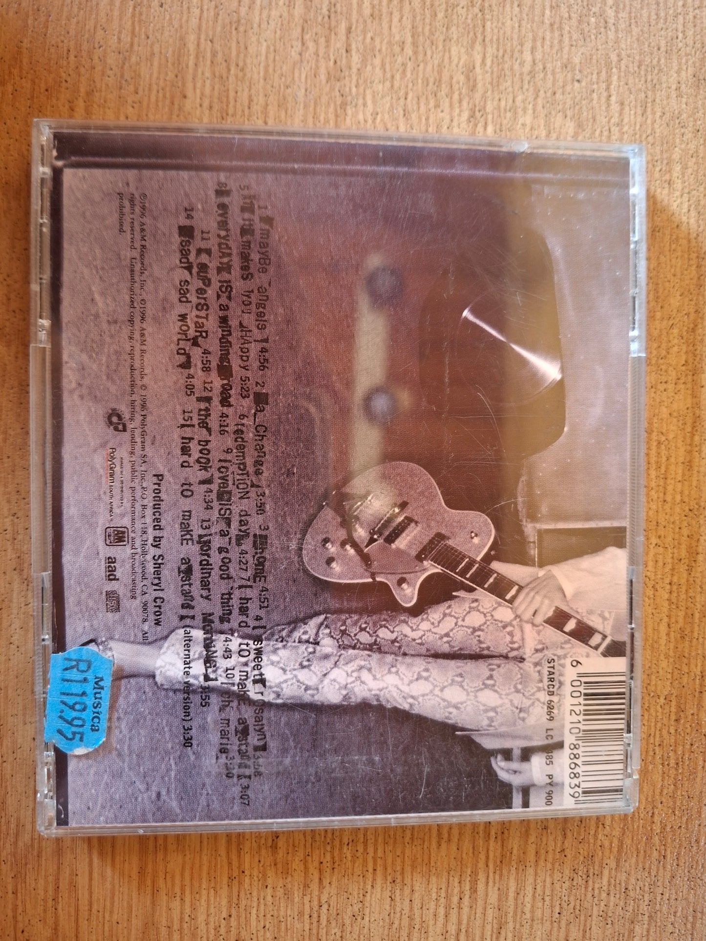 Sheryl Crow – Self-Titled Album (CD) (Second Hand)