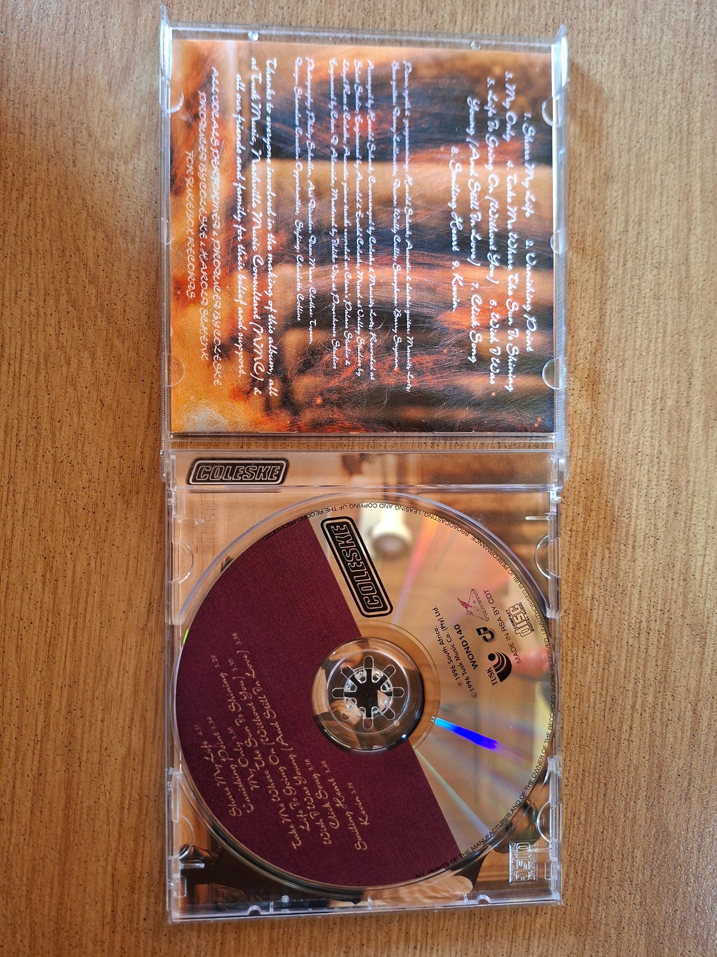 Coleske – Self-Titled Album (CD)