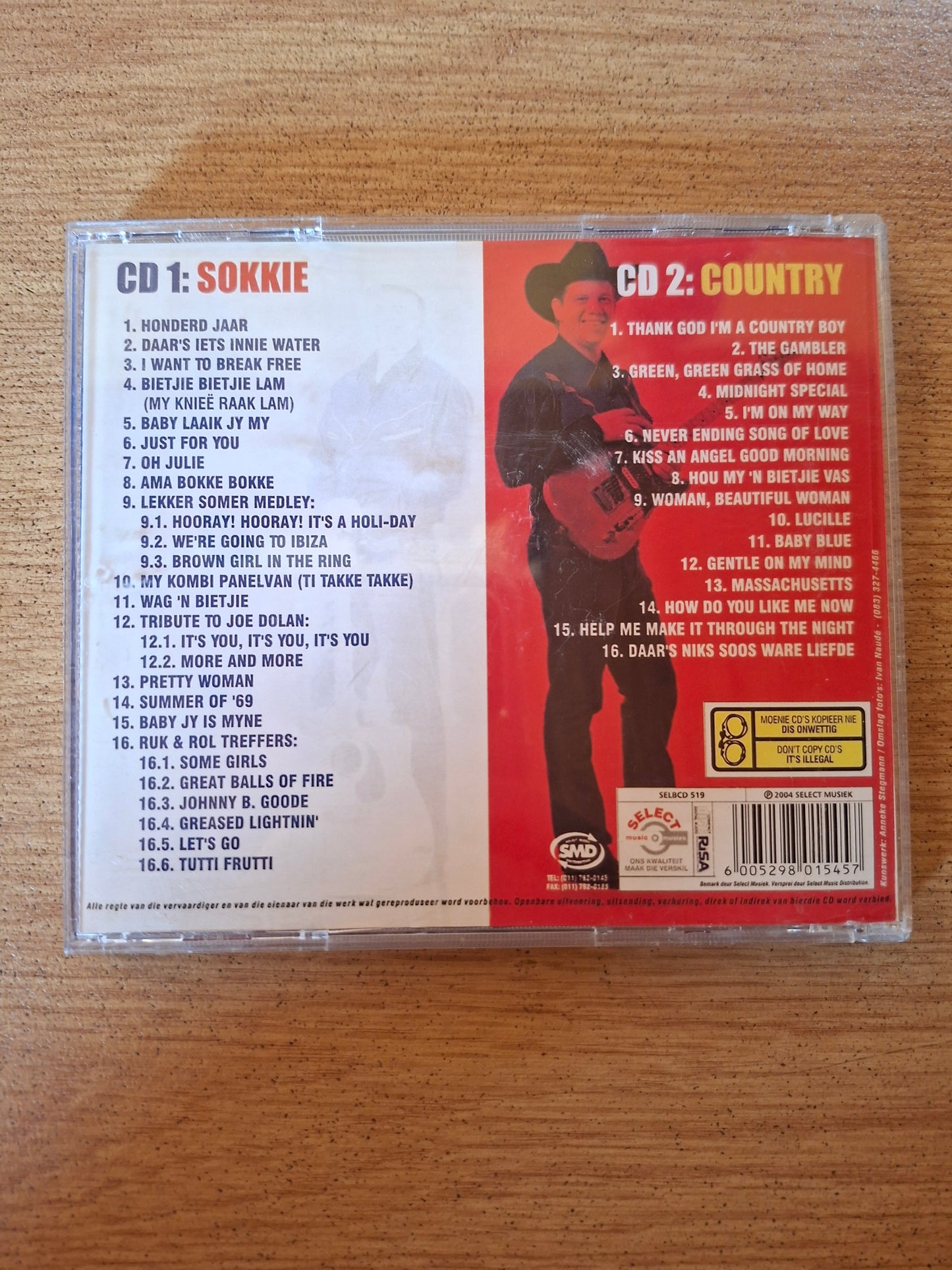 💿 Die Campbells – Daar’s Iets Innie Water (Dubbel CD) (Second Hand)