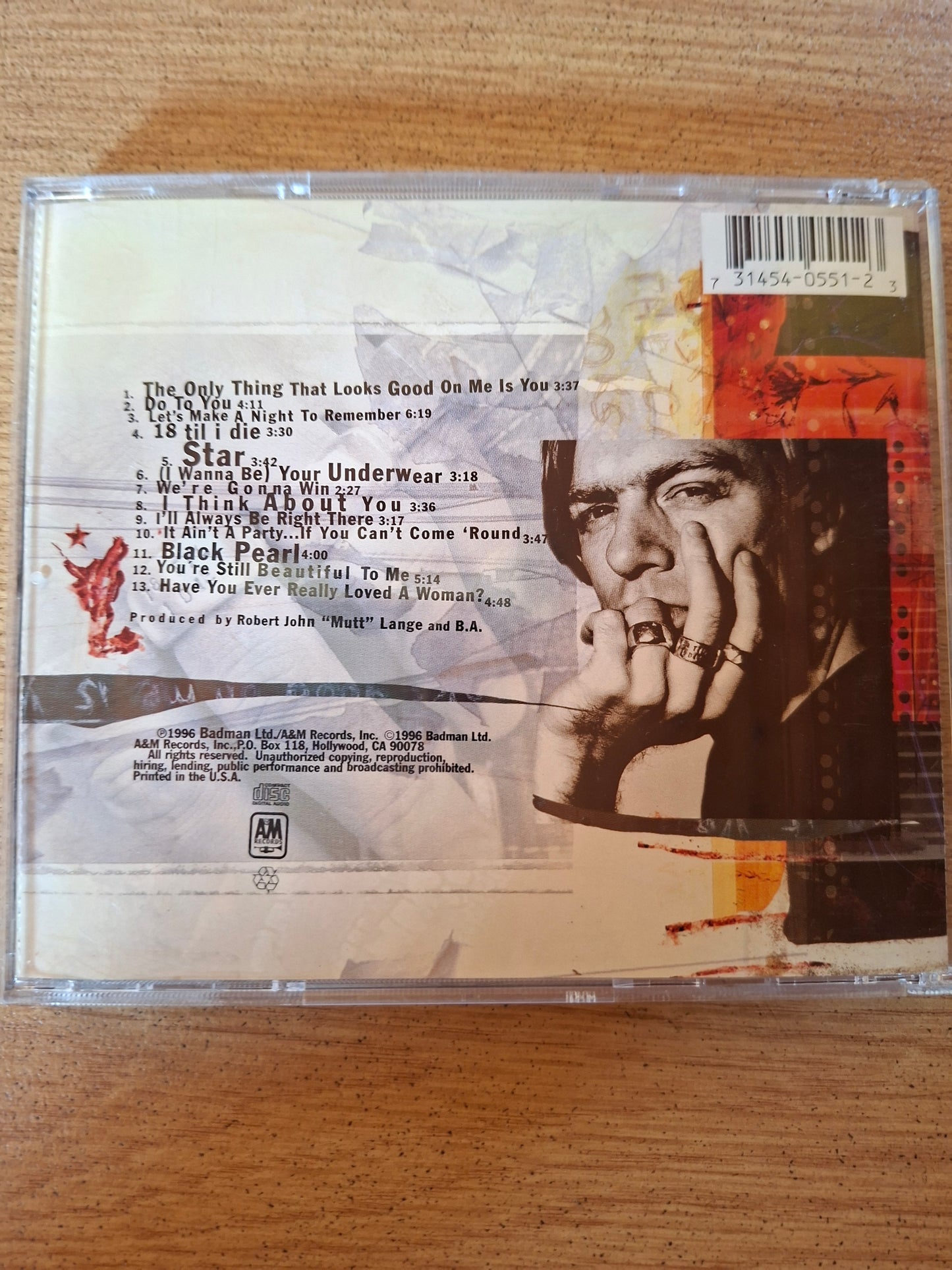 Bryan Adams – 18 ‘Til I Die (CD) (Second Hand)