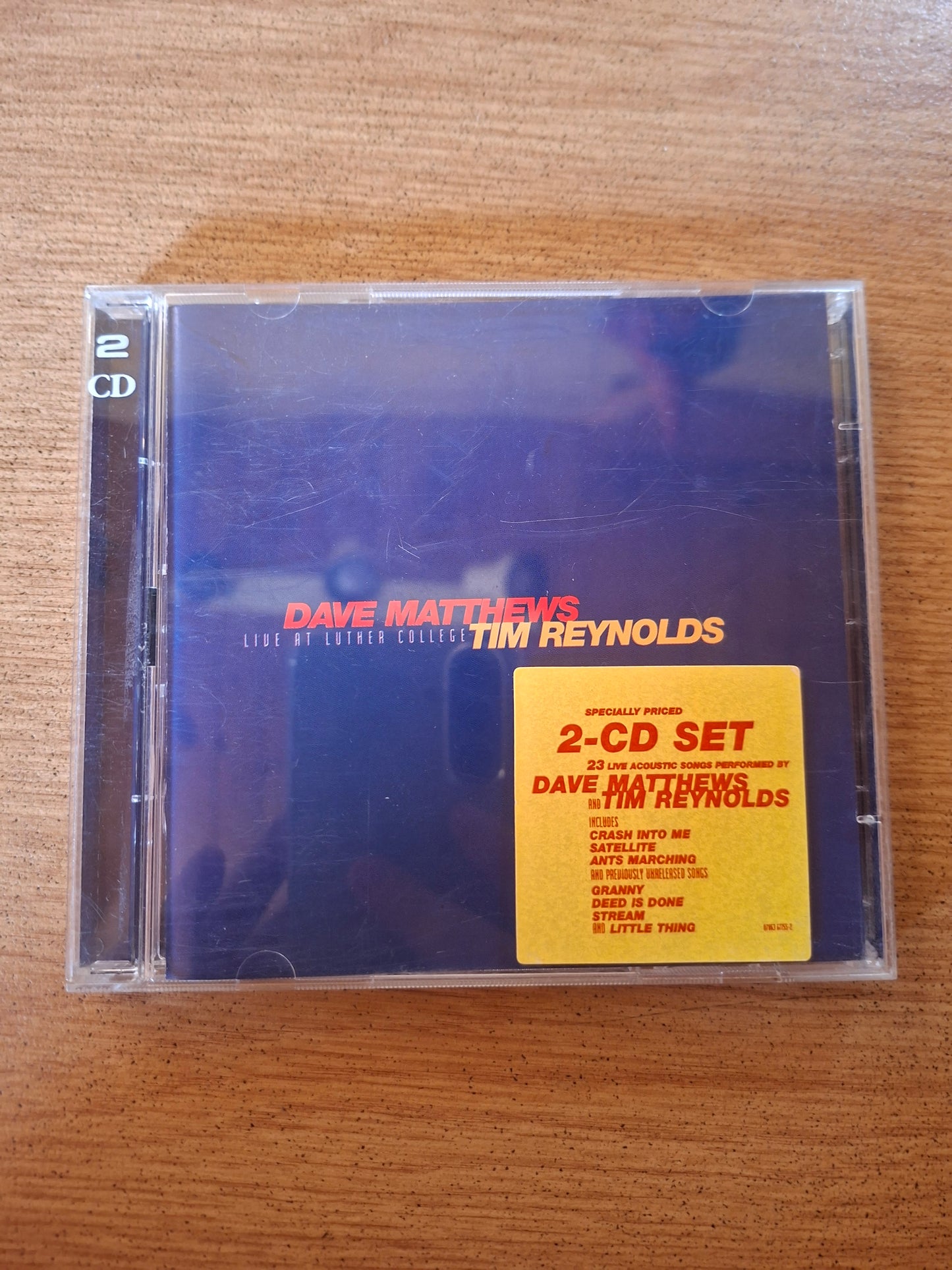 🎸 Dave Matthews & Tim Reynolds – Live at Luther College (2-CD Set, 1999)