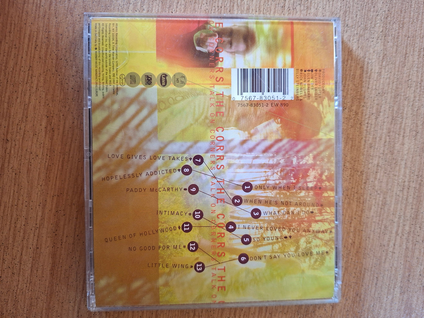 🎵 The Corrs – Talk on Corners (CD, 1997)