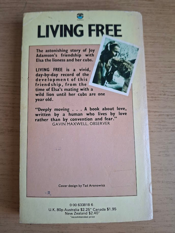 Living Free (Paperback) (Second Hand)