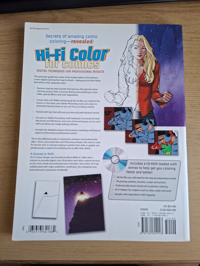 Hi-Fi Color for Comics: Digital Techniques for Professional Results (Paperback) (Second-Hand)