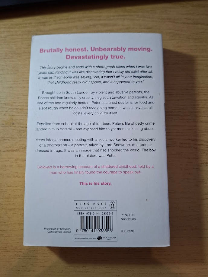 Unloved: The True Story of a Stolen Childhood — Second-Hand Paperback