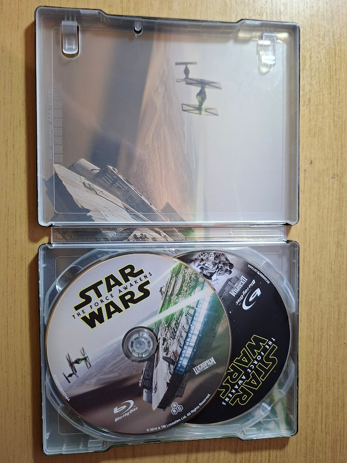 Star Wars: The Force Awakens — Steelbook Blu-ray Edition (Second-Hand)