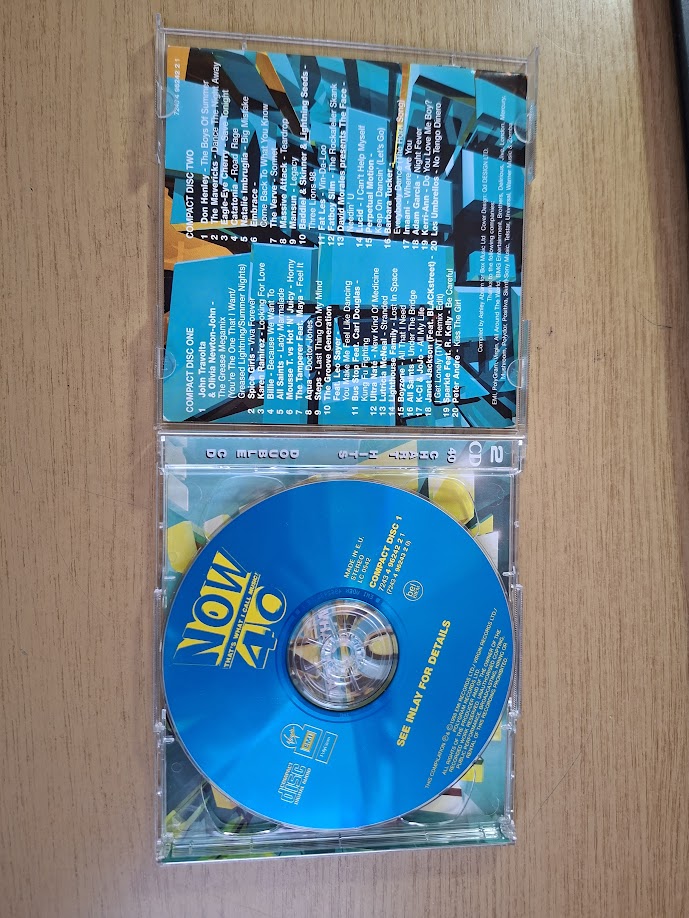 Various – Now That's What I Call Music! 40 (1998) — Second-Hand 2 × CD Set