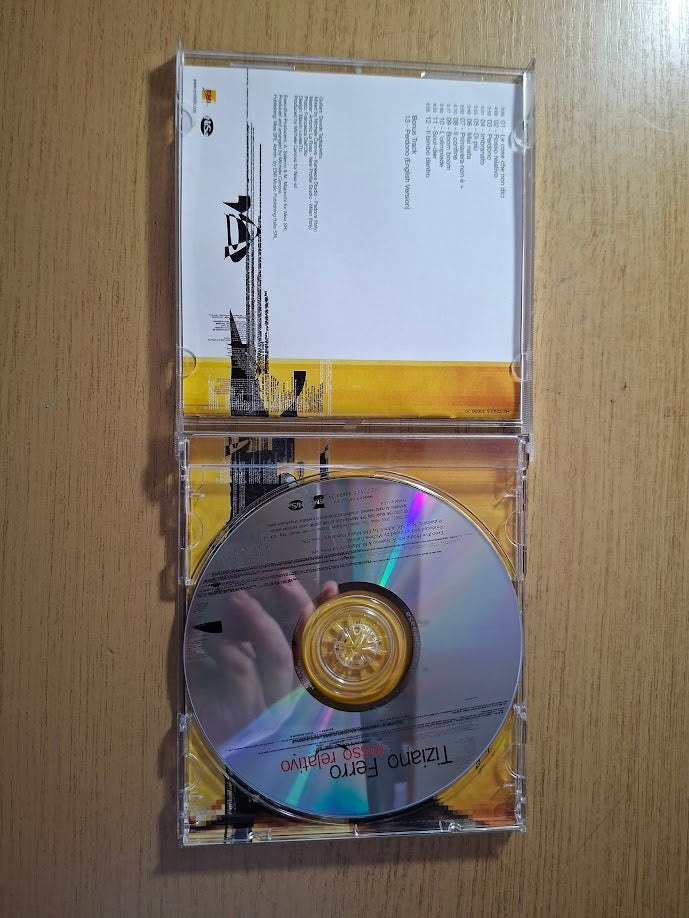 Tiziano Ferro – Rosso Relativo — Second-Hand CD