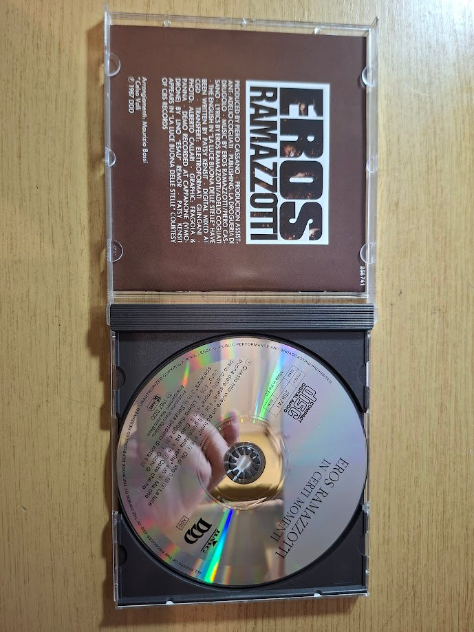 Eros Ramazzotti – In Certi Momenti (1987) — Second-Hand CD