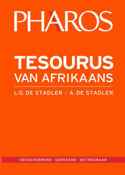Tesourus van Afrikaans (2020) ISBN/SKU: 9781868902132