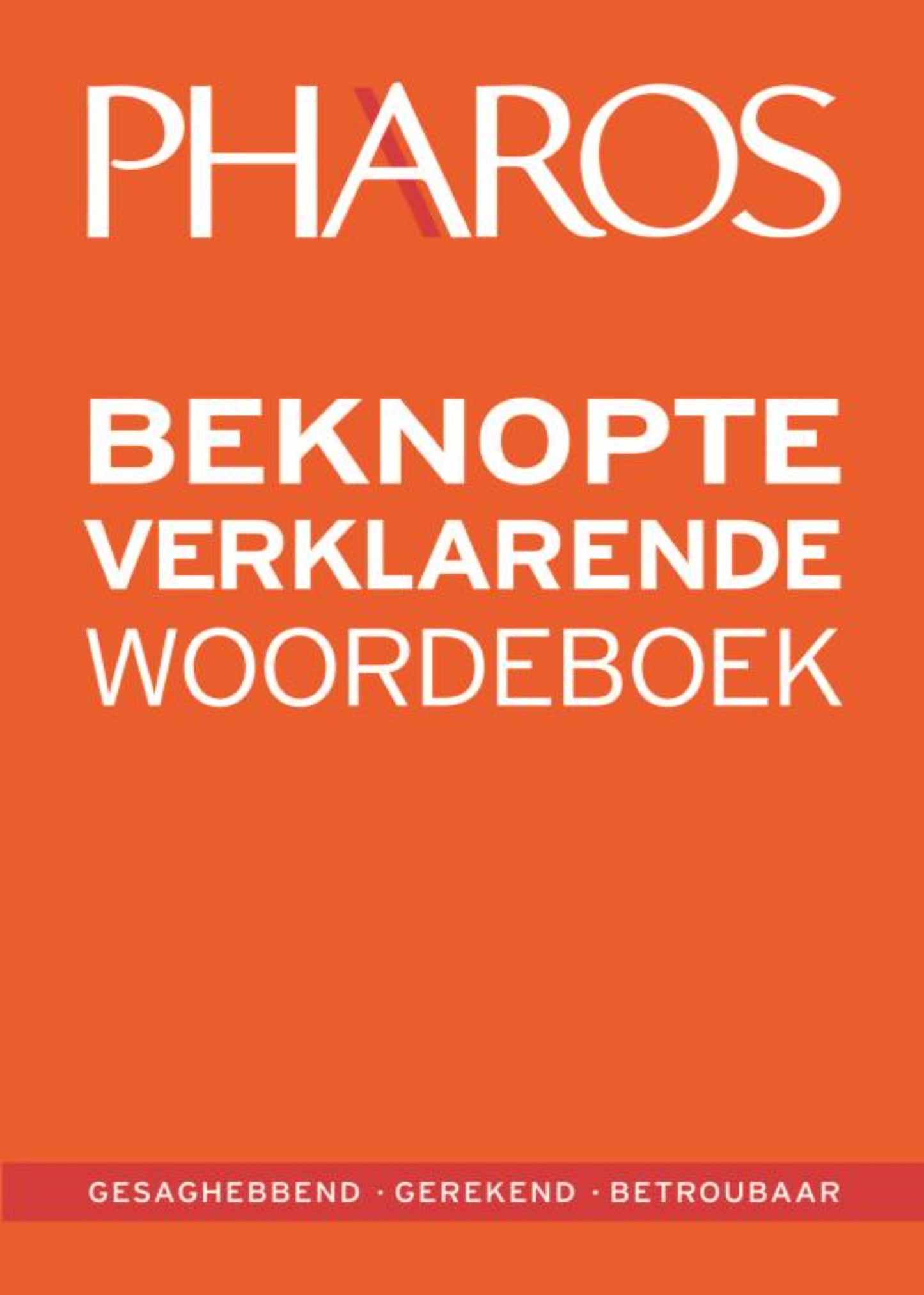 Beknopte verklarende woordeboek  2022 ISBN/SKU: 9781868902538