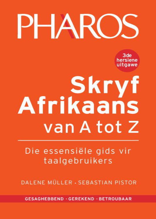 Skryf Afrikaans van A tot Z ISBN/SKU: 9781868902378
