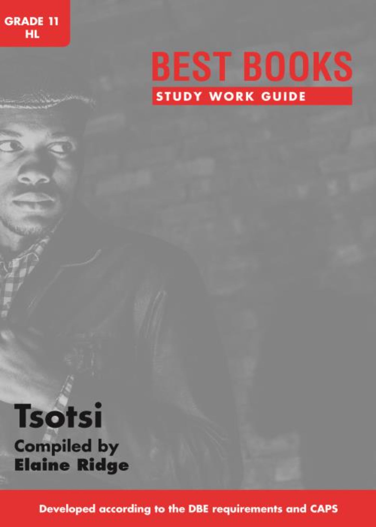 Best Books Study Guides Study Work Guide: Tsotsi Gr. 11 HL (novel & film study) ISBN/SKU: 9781776070657