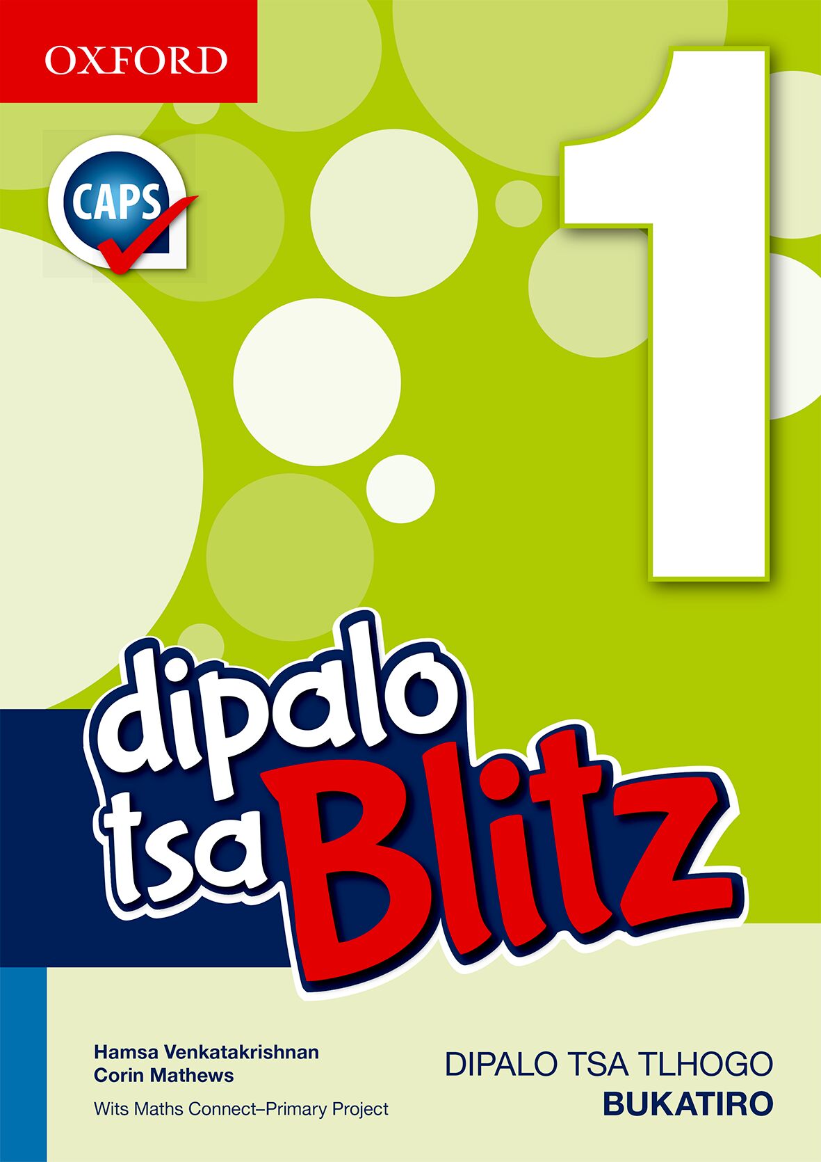 Blitz Mental Maths Gr1 LB Setswana ISBN/SKU: 9780190401771