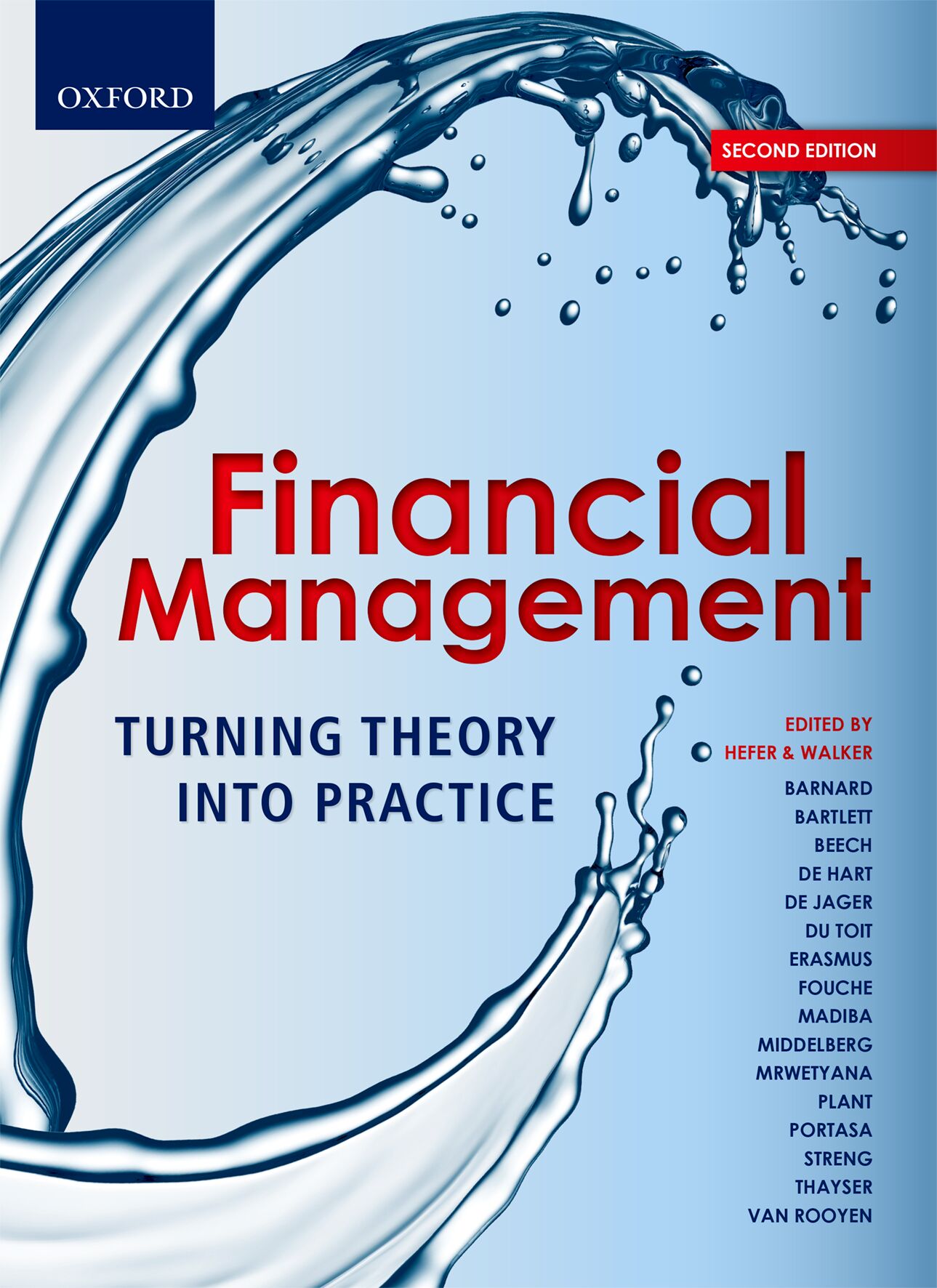 Financial Management 2e ISBN/SKU: ISBN/SKU: 9780190722869