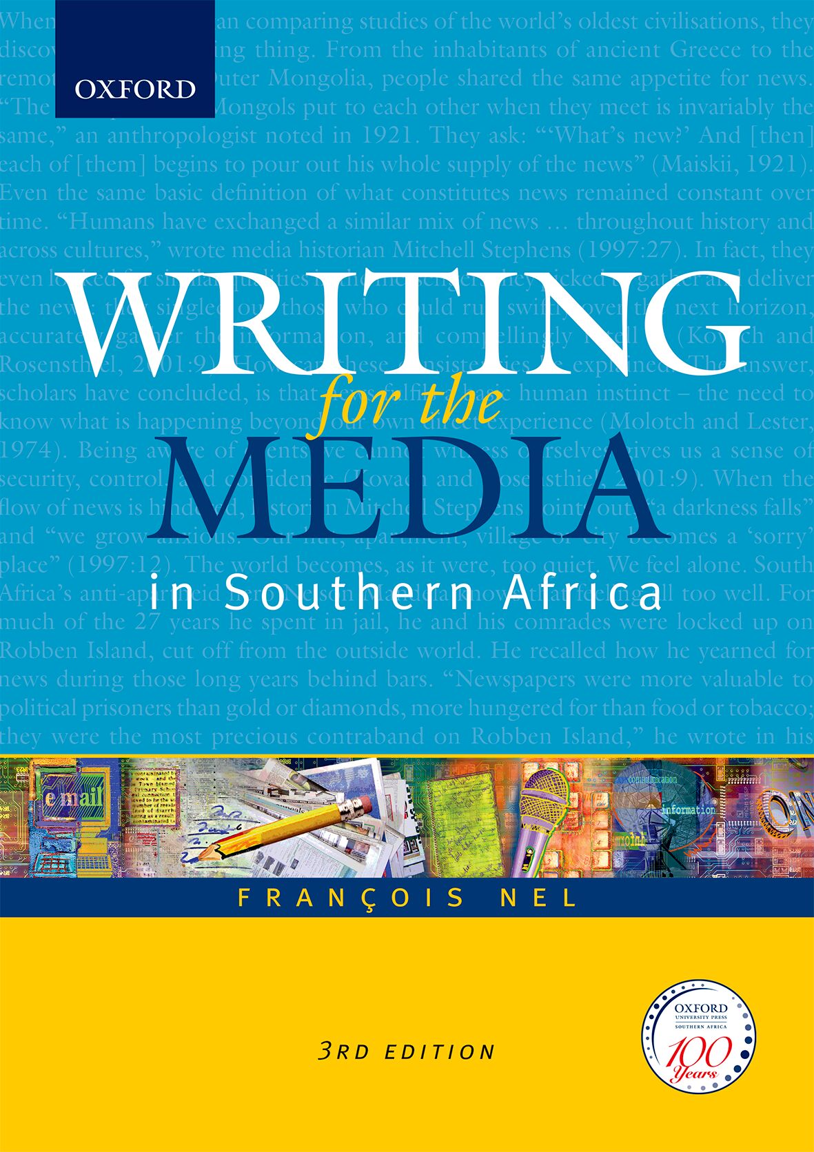 Writing for the Media 3e ISBN/SKU: ISBN/SKU: 9780195784145