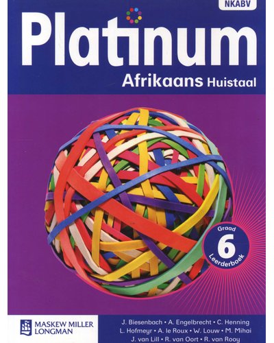 Platinum Afrikaans Huistaal Graad 6 LB ISBN/SKU: 9780636119758