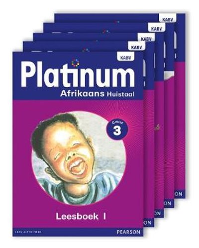 Platinum Afrikaans Huistaal Graad 3 Leesboek pakket (5 leesboeke) ISBN/SKU: 9780636125162