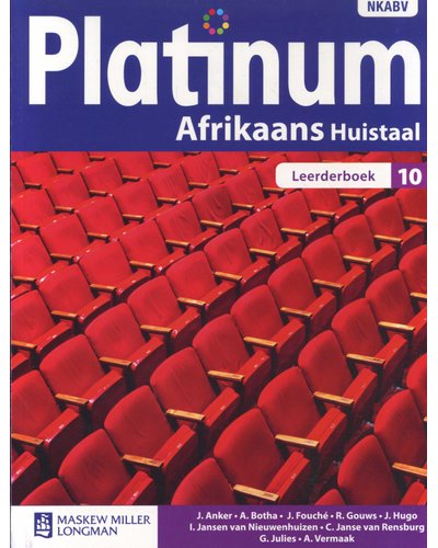 Platinum Afrikaans Huistaal Gr 10 LB ISBN/SKU: 9780636128668