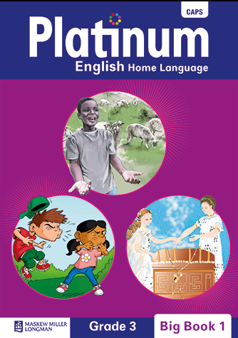 Platinum English Home Language Grade 3 Big Book pack (pack of 4) * ISBN/SKU: 9780636131743