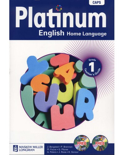 Platinum English Home Language Grade 1 Teacher's Guide (includes Audio CD + E-Planner) ISBN/SKU: 9780636133464