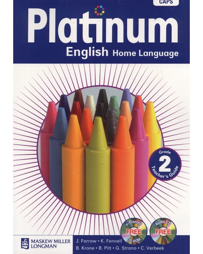Platinum English Home Language Grade 2 Teacher's Guide (includes Audio CD + E-Planner) ISBN/SKU: 9780636133471