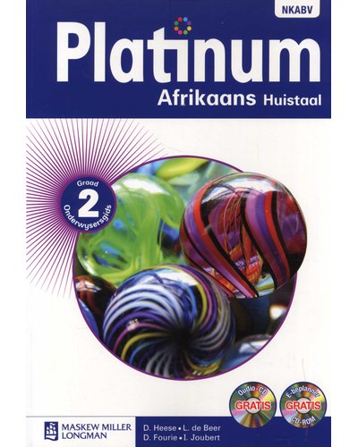 Platinum Afrikaans Huistaal Graad 2 Onderwysersgids (Includes Audio CD + E-Planner) ISBN/SKU: 9780636133624