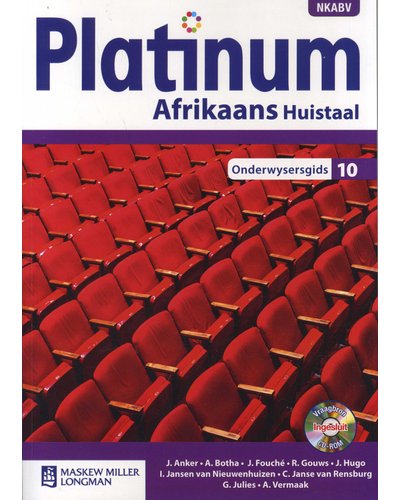 Platinum Afrikaans Huistaal Gr 10 OG with Question Bank CD ISBN/SKU: 9780636133655