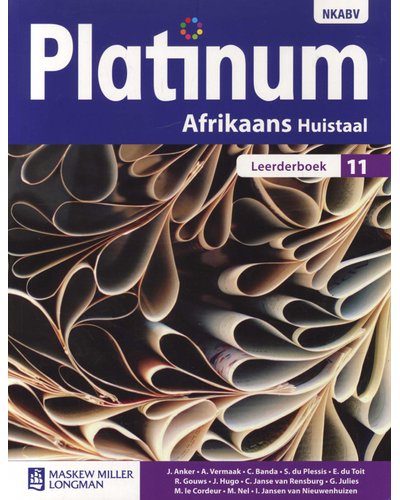 Platinum Afrikaans Huistaal Gr 11 LB ISBN/SKU: 9780636135086