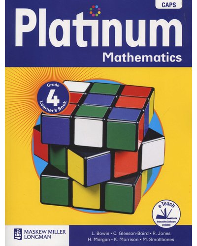 Platinum Mathematics Grade 4 LB ISBN/SKU: 9780636135338