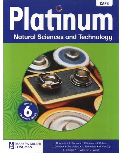 Platinum Natural Sciences and Technology Grade 6 LB ISBN/SKU: 9780636135567