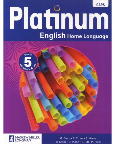 Platinum English Home Language Grade 5 LB ISBN/SKU: 9780636136106