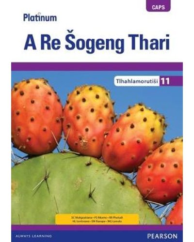 Platinum A Re Šogeng Thari Gr 11 TG with Control Test Book ISBN/SKU: 9780636136502