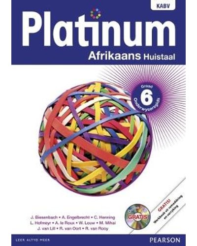 Platinum Afrikaans Huistaal Graad 6 OG (Includes Photocopiable WB & Audio CD) ISBN/SKU: 9780636136977