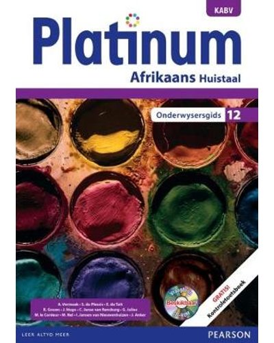 Platinum Afrikaans Huistaal Gr 12 OG with Control Test Book & Question Bank CD ISBN/SKU: 9780636145900
