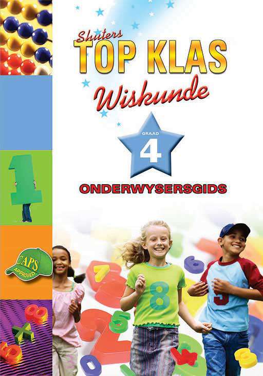 Top Klas Wiskunde Graad 4 Onderwyser ISBN/SKU: 9780796047298