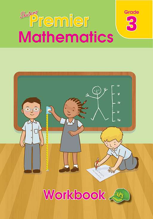 Shuters Premier Mathematics Grade 3 Workbook ISBN/SKU: 9780796057211