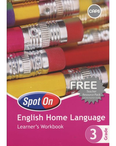 Spot On English (Home Language) Grade 3 Learners' Work Book ISBN/SKU: 9780796238559