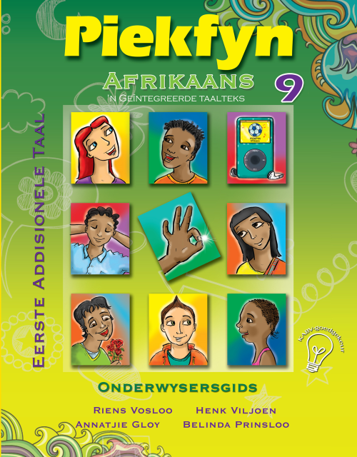 Piekfyn Afrikaans – ’n Geïntegreerde taalteks Eerste Addisionele Taal Onderwysergids Gr. 9 + CD ISBN/SKU: 9781770029378