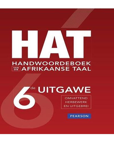 HAT Handewoordeboek van die Afrikaanse Taal 6de Uitgawe ISBN/SKU: 9781770257009