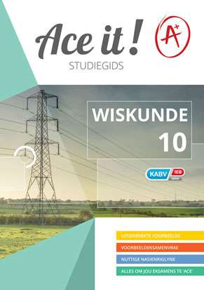 Ace It! Wiskunde Graad 10 ISBN/SKU: 9781920356125
