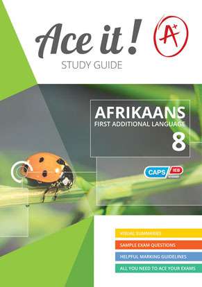 Ace It! Afrikaans Fal Grade 8 ISBN/SKU: 9781920356439