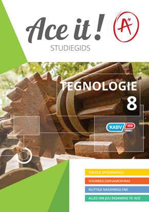 Ace it! Tegnologie Graad 8 ISBN/SKU: 9781920356521