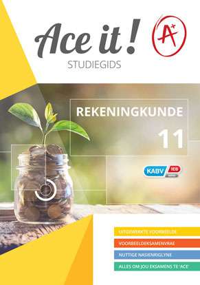 Ace it! Rekeningkunde Graad 11 ISBN/SKU: 9781920356606